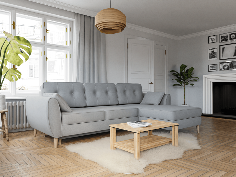 COLTAR EXTENSIBIL CANDY CU LADA PENTRU DEPOZITARE 254x165 CM