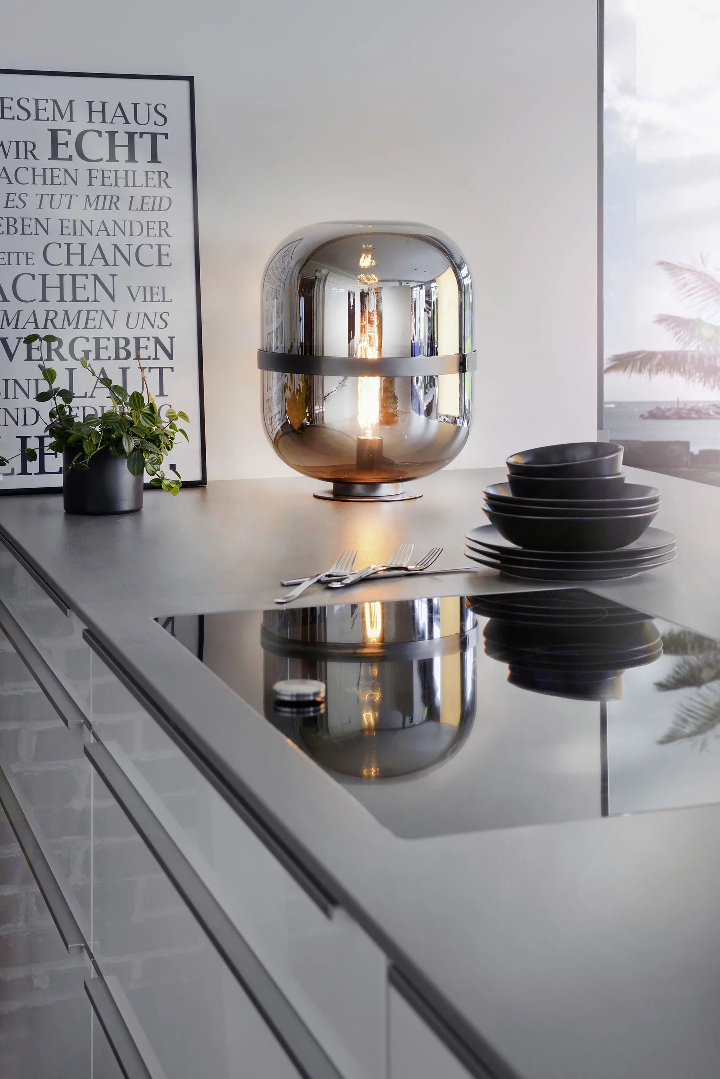 LAMPĂ DE MASA BALONI 34/45 cm