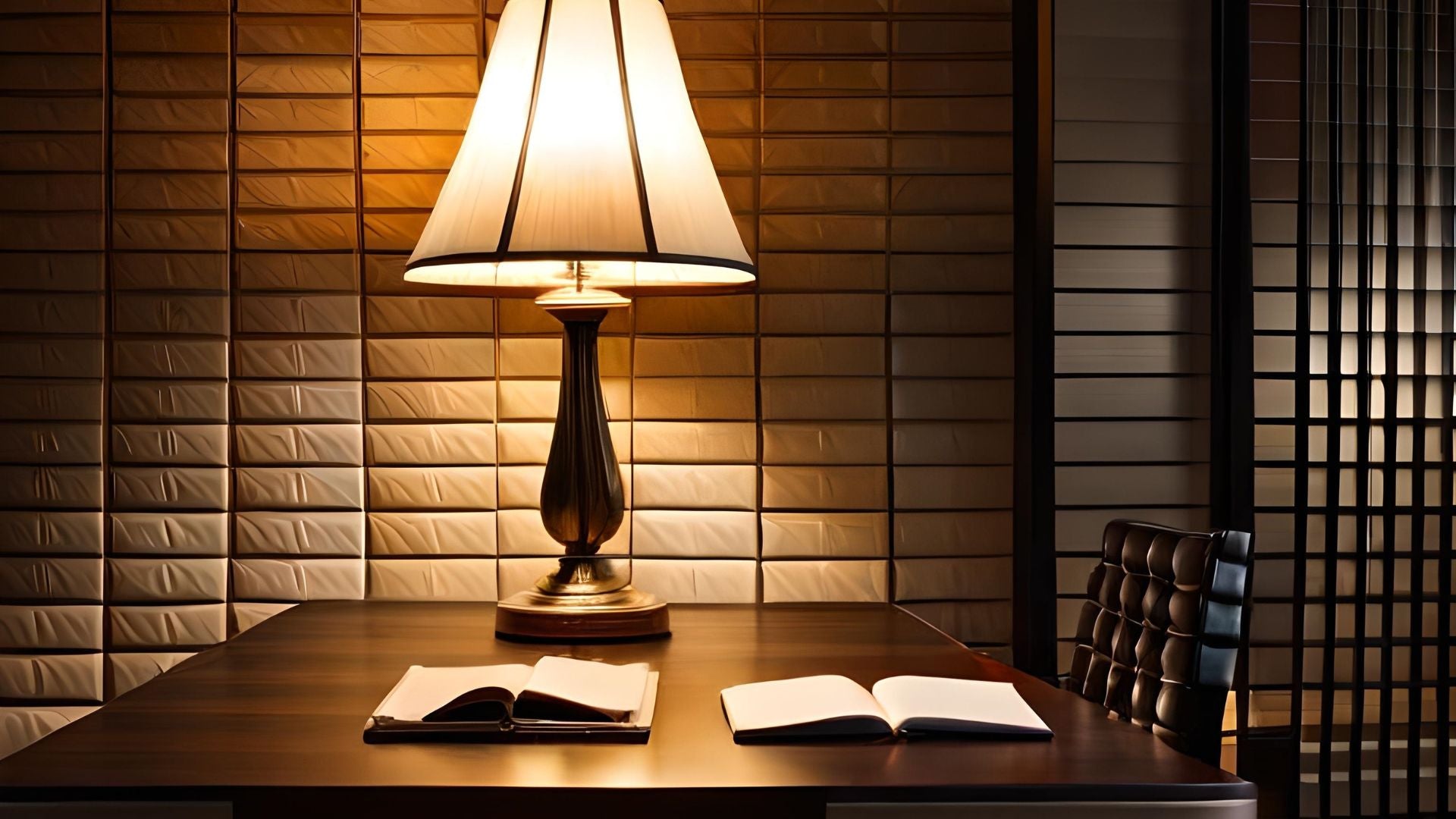 Iluminat pentru zona de lectură: lampi de birou și aplice de perete