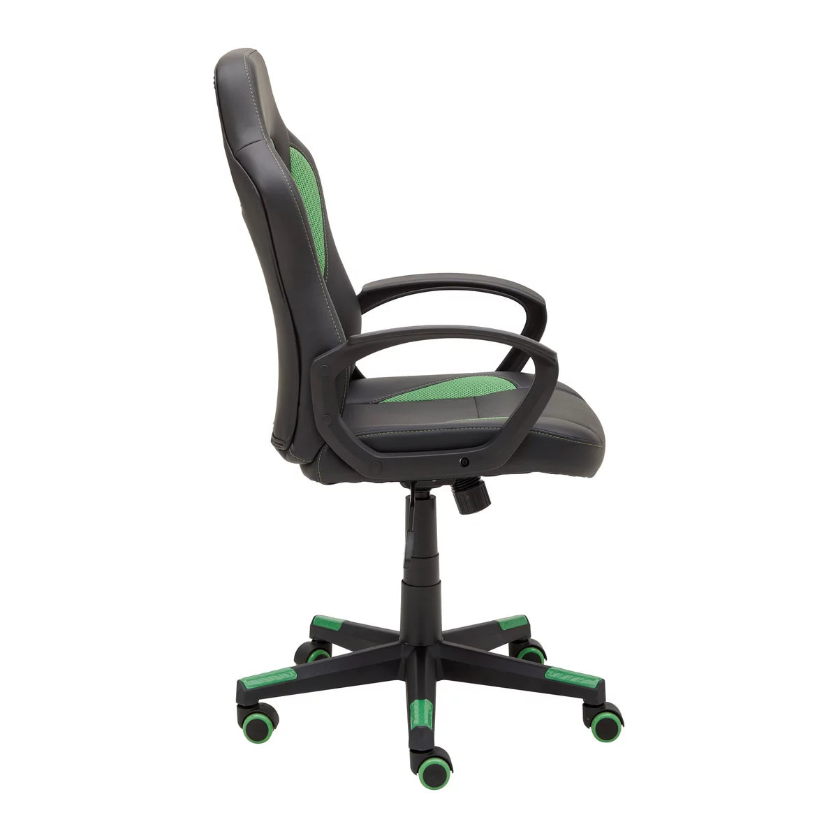 Scaun rotativ Lia negru/verde