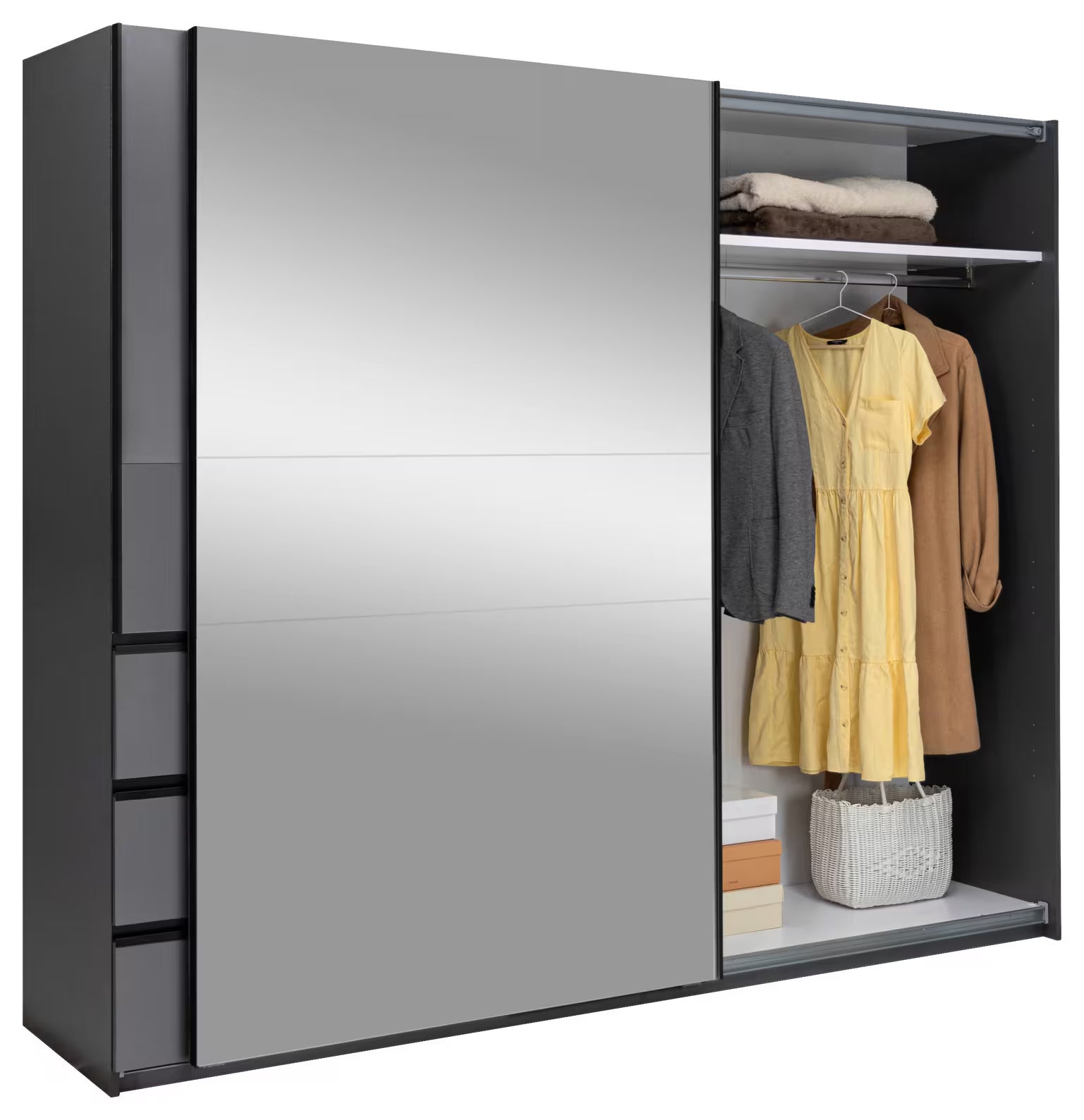 DULAP CU USI GLISANTE 250/210 x 61.5 CM