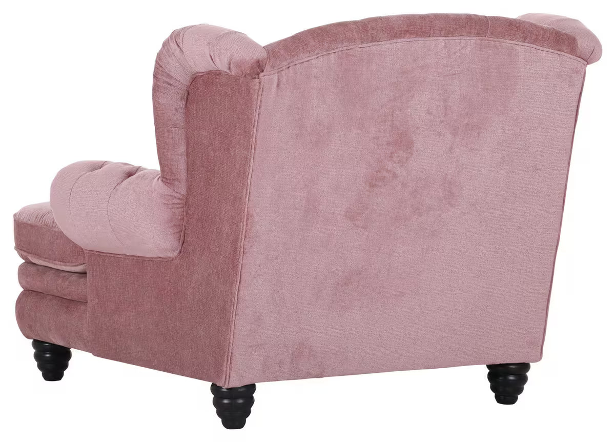 Fotoliu Chenille Rosa XXXL